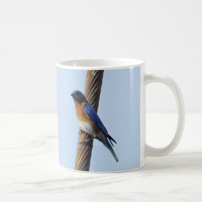 De Café Bluebird em uma caneca com fio (Direita)