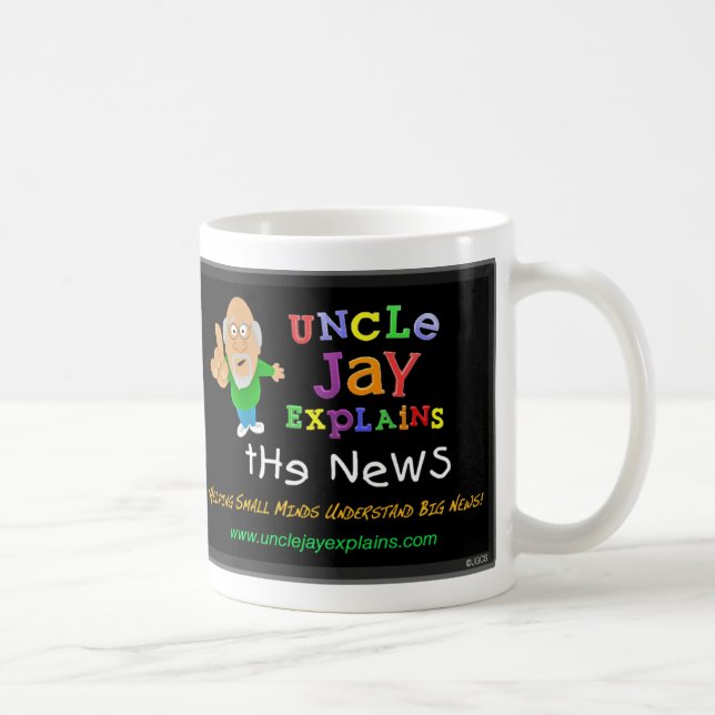 De Café Boa" caneca dobro da etiqueta " (Direita)