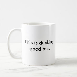 De Café Boa caneca Ducking do chá