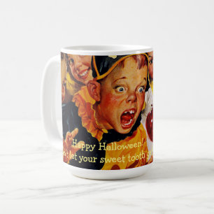 De Café Bonita Caneca Doce do Halloween