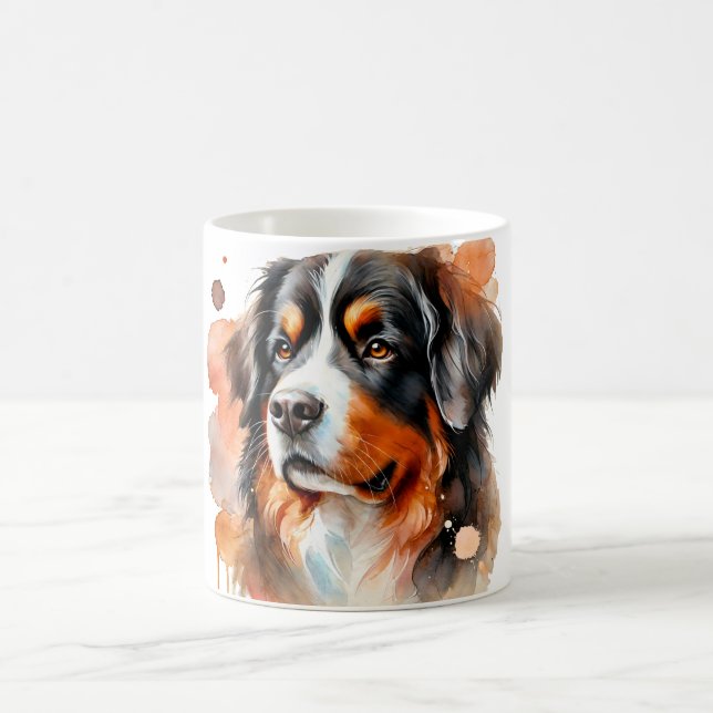 De Café 🐾 borboleta Bernese, esta caneca é para você (Centro)