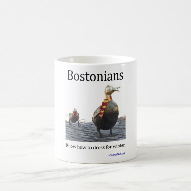 De Café Bostonians sabe vestir-se para a caneca do inverno (Centro)