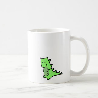 De Café Branco da caneca do dinossauro