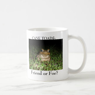 De Café Branco da caneca do sapo do bastão