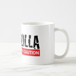 De Café Bridezilla - aproximação com caneca do cuidado