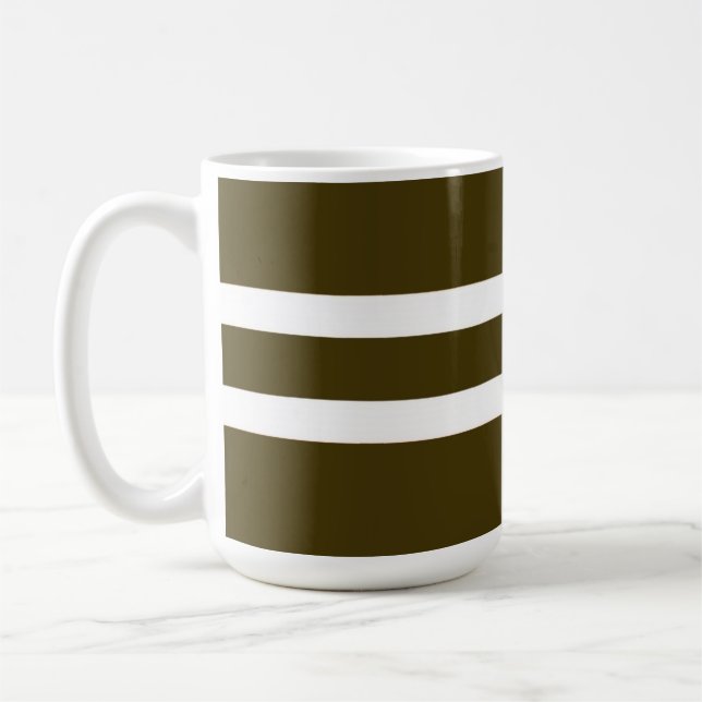 De Café Brown listrou a caneca (Esquerda)