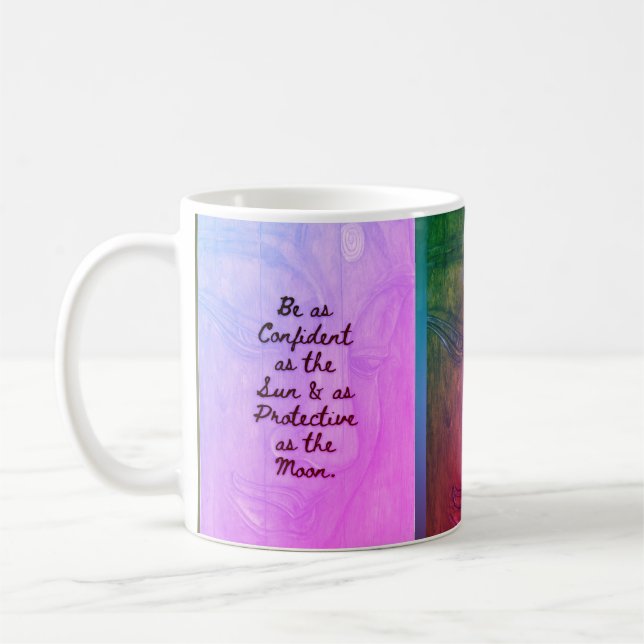 De Café BuddhaToday V1 #29 Caneca Zen - Rosa do Buda  (Esquerda)