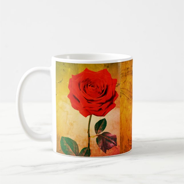 De Café BuddhaToday V1 #31 Caneca Zen - Rosa Buda  (Esquerda)