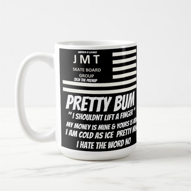 De Café BUM bonito. Caneca (Esquerda)