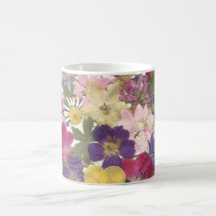 De Café Buquê da caneca das flores