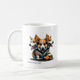 De Café Cachorro Galês do Inferno - Caneca
