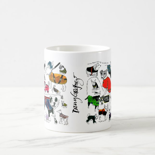 De Café cães na caneca dos casacos (Centro)