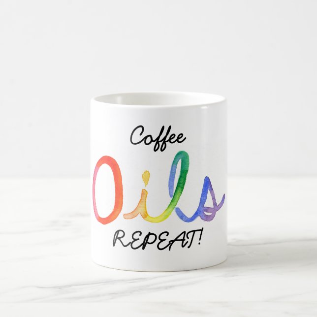 De Café Café, ÓLEOS, REPETIÇÃO! Caneca (Centro)