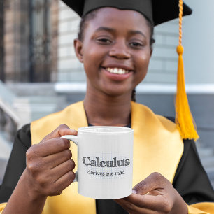 De Café Calculus me dermeia a caneca do aluno louco
