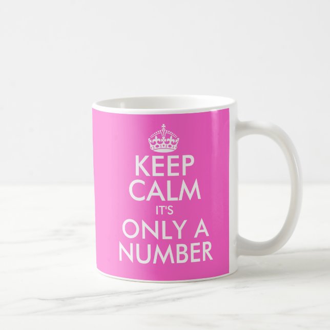 De Café Calma, é só uma caneca número 47º aniversário (Direita)