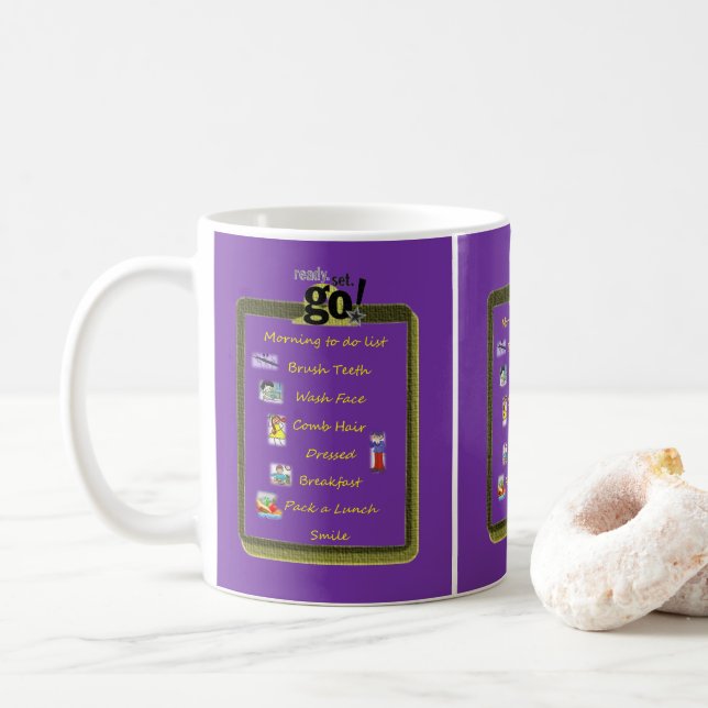 De Café caneca (Com Donut)