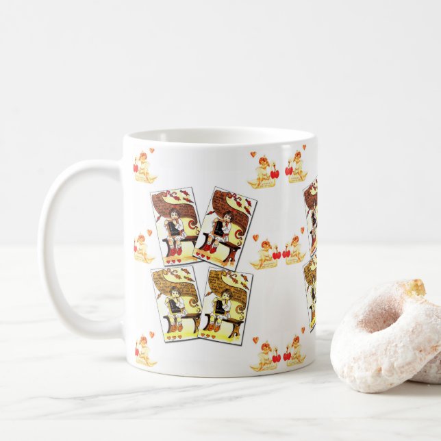 De Café caneca (Com Donut)