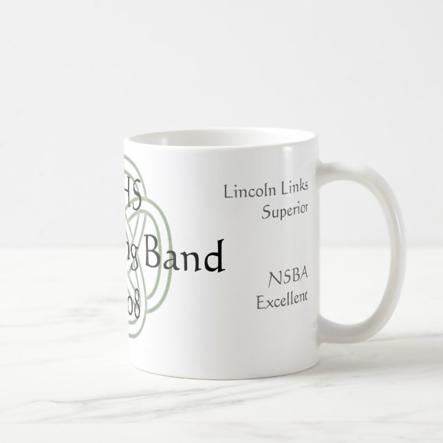 De Café Caneca 2008 comemorativa da banda (Direita)