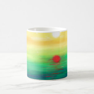 De Café Caneca 2 da arte da reflexão