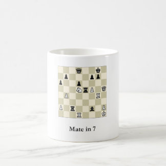 De Café Caneca #2 do quebra-cabeça da xadrez