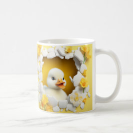 De Café Caneca 3D Pato