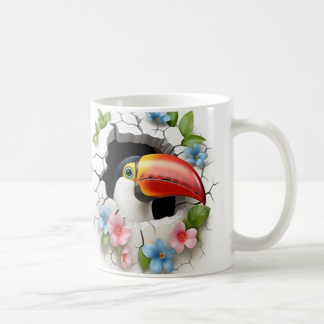 De Café Caneca 3D Tucano (Direita)