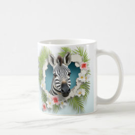 De Café Caneca 3D Zebra