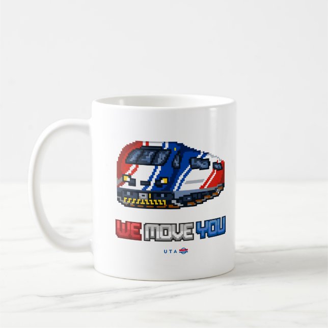 De Café Caneca 8-bit We Move You FrontRunner (Esquerda)