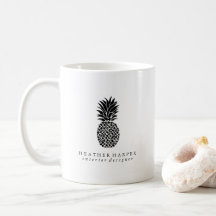 Caneca - abacaxi