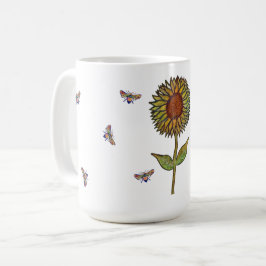 De Café Caneca Abelha e Girassol