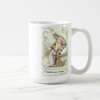 De Café Caneca abençoada da Virgem Maria