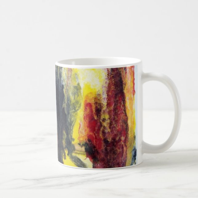 De Café Caneca abstrata (Direita)