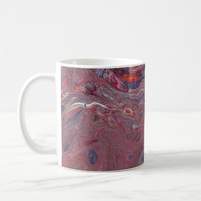 De Café Caneca Abstrata Noite Galáctica (Esquerda)