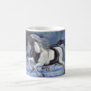 De Café Caneca ACIGANADA RUNNING do CAVALO