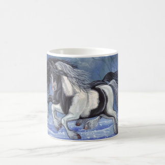 De Café Caneca ACIGANADA RUNNING do CAVALO
