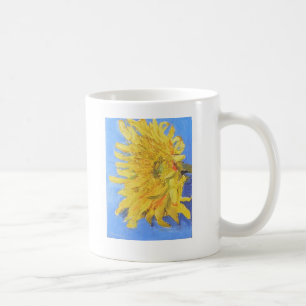 De Café Caneca acordada das citações do girassol