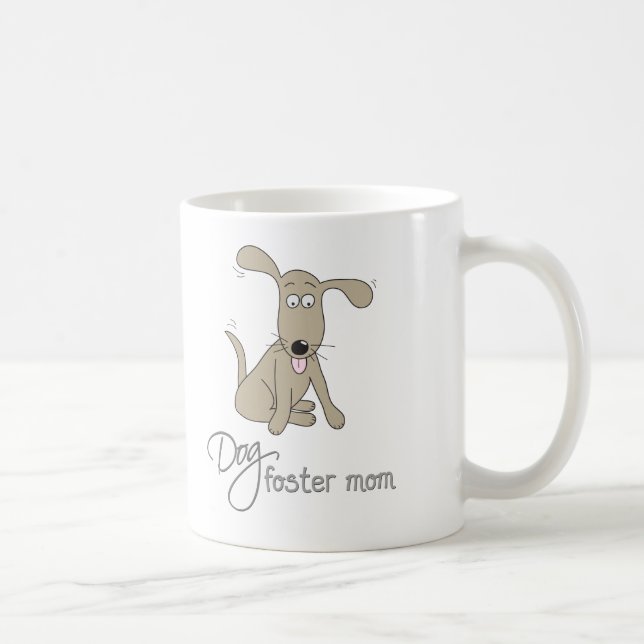 De Café Caneca adoptiva da mamã do cão (Direita)