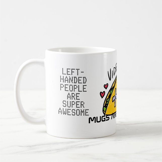 De Café Caneca afirmativa dos bons sentimentos do Taco do (Esquerda)