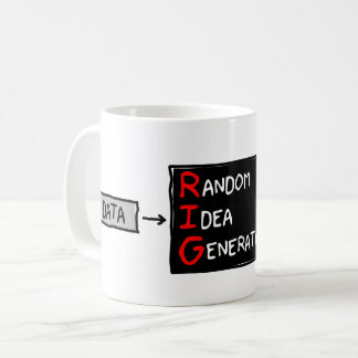 De Café Caneca aleatória do gerador da ideia (EQUIPE os