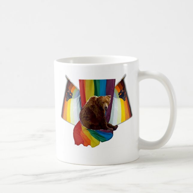 De Café Caneca alegre do orgulho do urso (Direita)