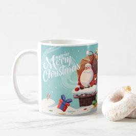 De Café Caneca Alegre Papai Noel Natal Feliz | Fest