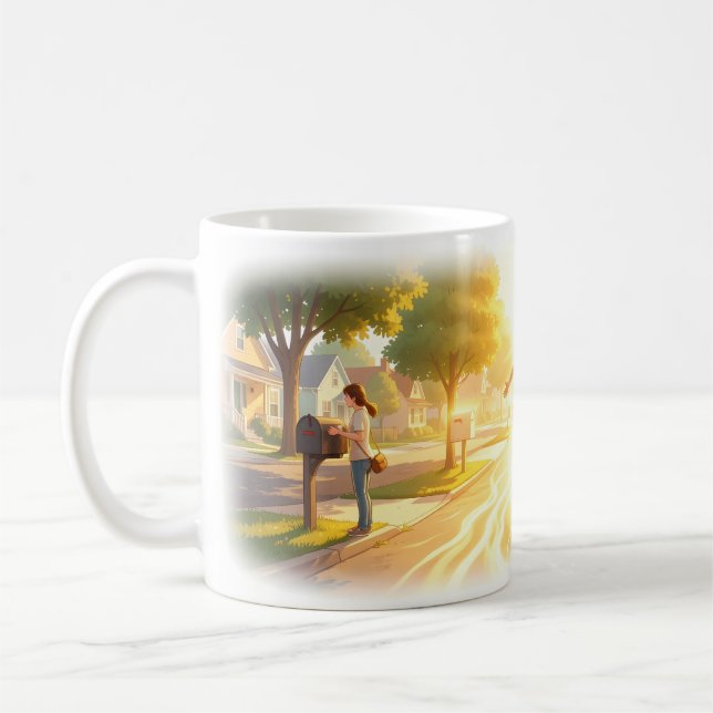 De Café Caneca Alegria Matinal do Girassol Esperança Radia (Esquerda)