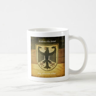 De Café Caneca alemão da bandeira