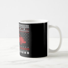 De Café Caneca alemão dos esportes do Natal feio