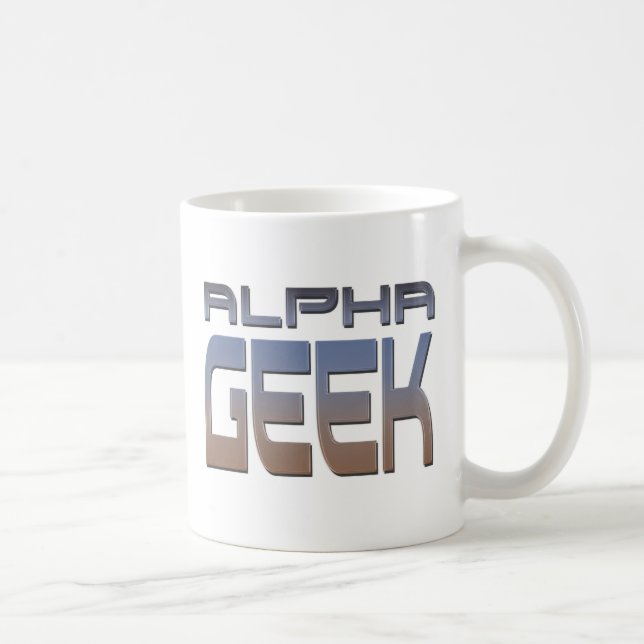 De Café Caneca alfa do geek (Direita)