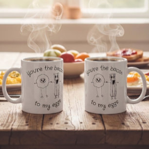 De Café Caneca Alma Gêmea Foodie Divertida Bacon & Ovos