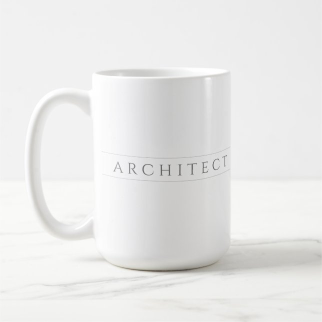 De Café CANECA ALTA BRANCA / Cinza ARQUITETO (Esquerda)