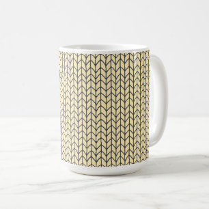 DE CAFÉ CANECA ALTA BRANCA MALHADA CREAM PRETA