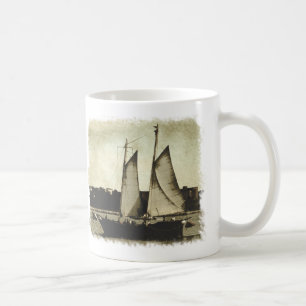 De Café Caneca alta do navio