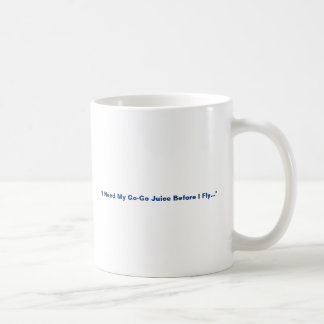 De Café Caneca Alternativa DAX: "Eu Preciso do Meu Suco Go